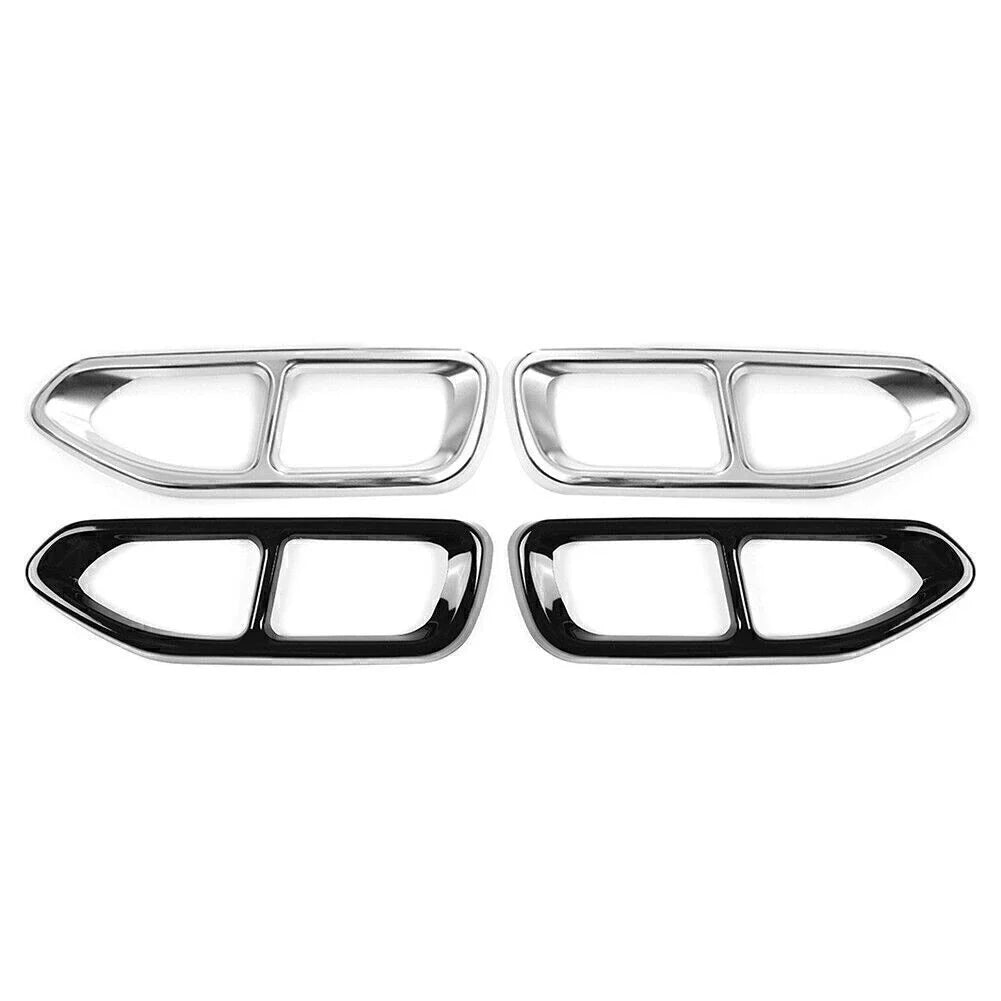 Rear Tail Muffler Exhaust Pipe Cover Trim for BMW 7 Series G11 G12 (2016–2018)