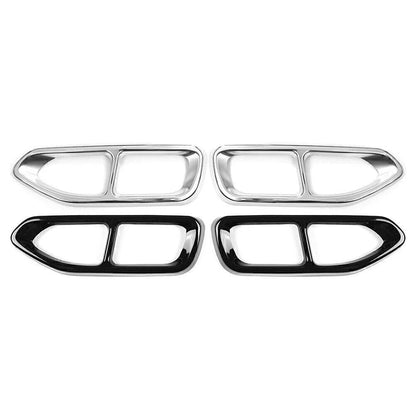 Rear Tail Muffler Exhaust Pipe Cover Trim for BMW 7 Series G11 G12 (2016–2018)