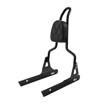 Passenger Backrest Pad for Harley Dyna Low Rider Street Bob (2006–2017)