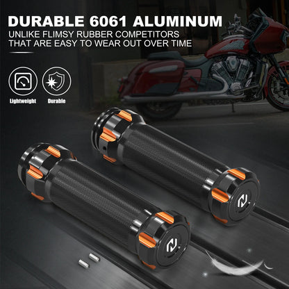 Anodized Handlebar Grips for Harley Street Glide FLHX (2008–2023) 56248-08 56304-08