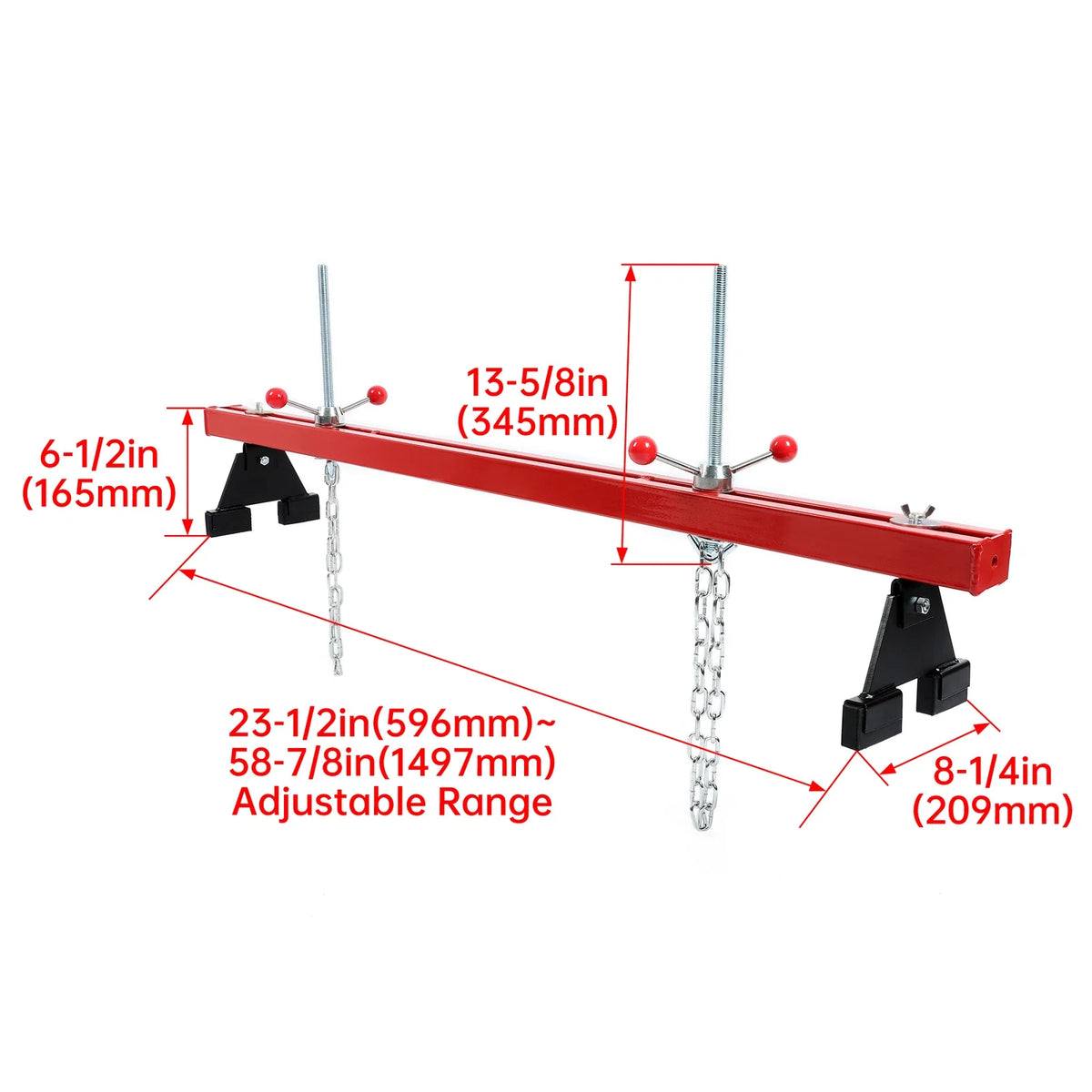 Engine Support Bar for Motor Transverse Lift Holder (1100lb Capacity)