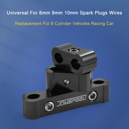 Black Aluminum Wire Separator for 8mm 9mm 10mm Spark Plug Wires