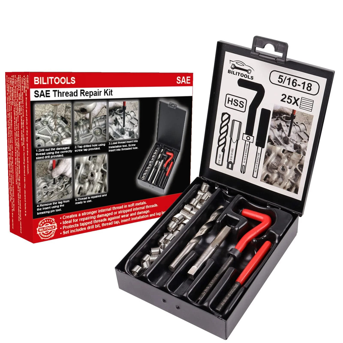 5/16-18 Thread Repair Kit for Automotive Applications