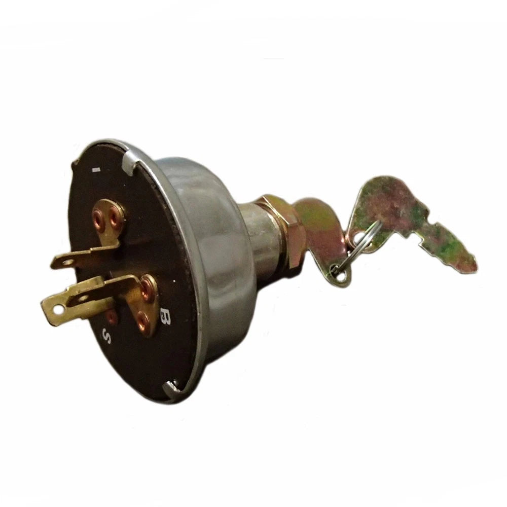 Starter Key Switch 3 Prong for Massey Ferguson 1100 1130 135 150 165