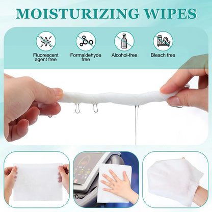 3 Pack Cleaning Wipes for Yoga Mats, Pilates Studio (240 Count)