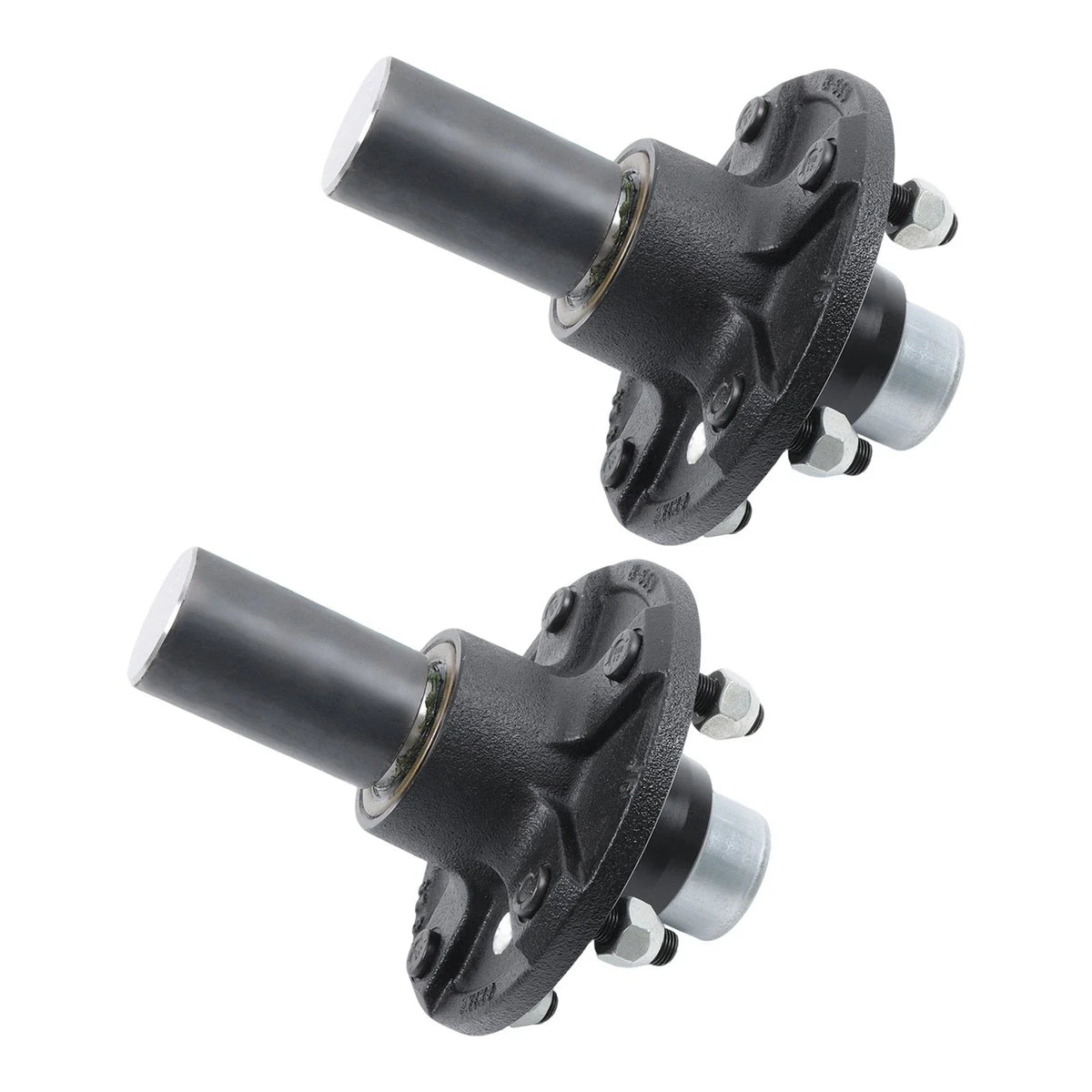 2 Pack Trailer Hub Spindle Kit for 5 x 5.5" Trailers