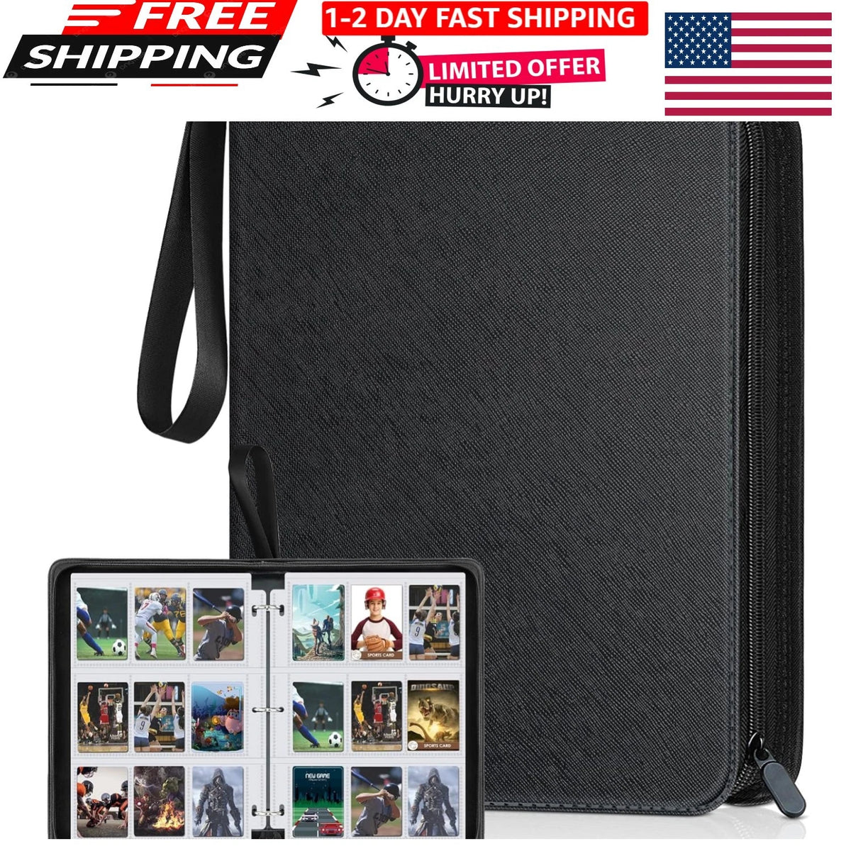 900 Pockets Card Binder for Trading Cards (Durable Holder Album)