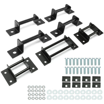 3rd Row Seat Brackets Kit w/ Striker & Bolts for Chevrolet Tahoe Yukon (2000–2014)