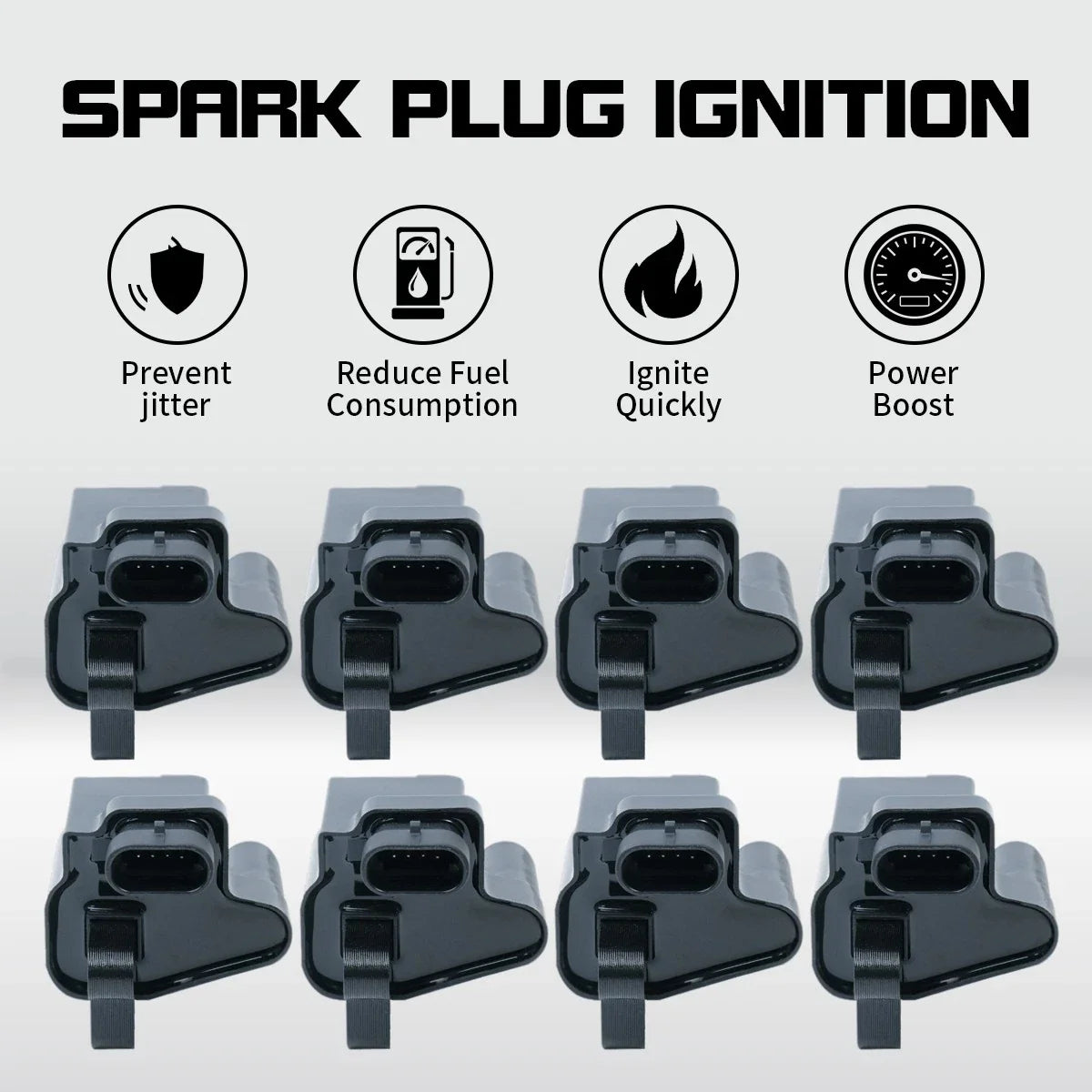 Set of 8 Ignition Coils UF271 12558693 for Chevy GMC 4.8L 5.3L 6.0L (2000–2023)