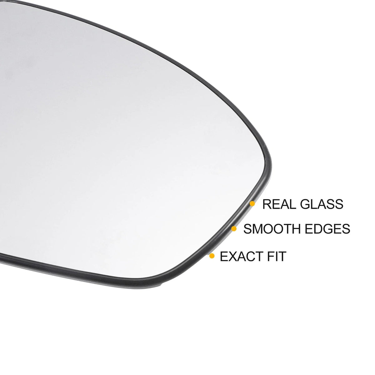 Right Side Heated Mirror Glass w/ Backing Plate for Nissan Altima (2019–2021)