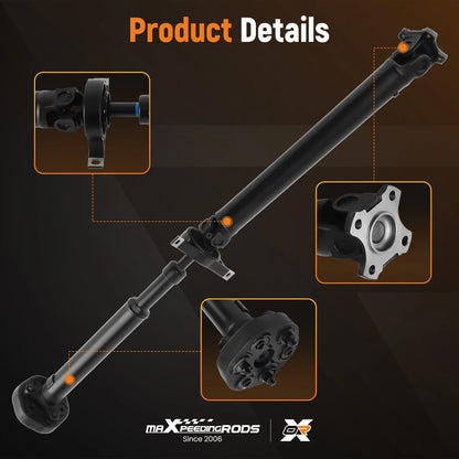 Rear Driveshaft Prop Shaft Assembly for BMW X3 E83 (2007–2011) 26107564740