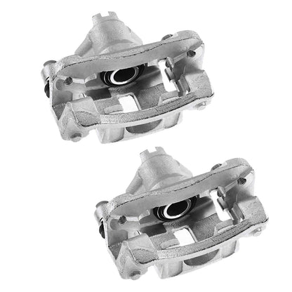 2X Brake Kit with Calipers Rear for Kia Forte5 Forte Koup (2010–2013) 18103759, S31542, P1157