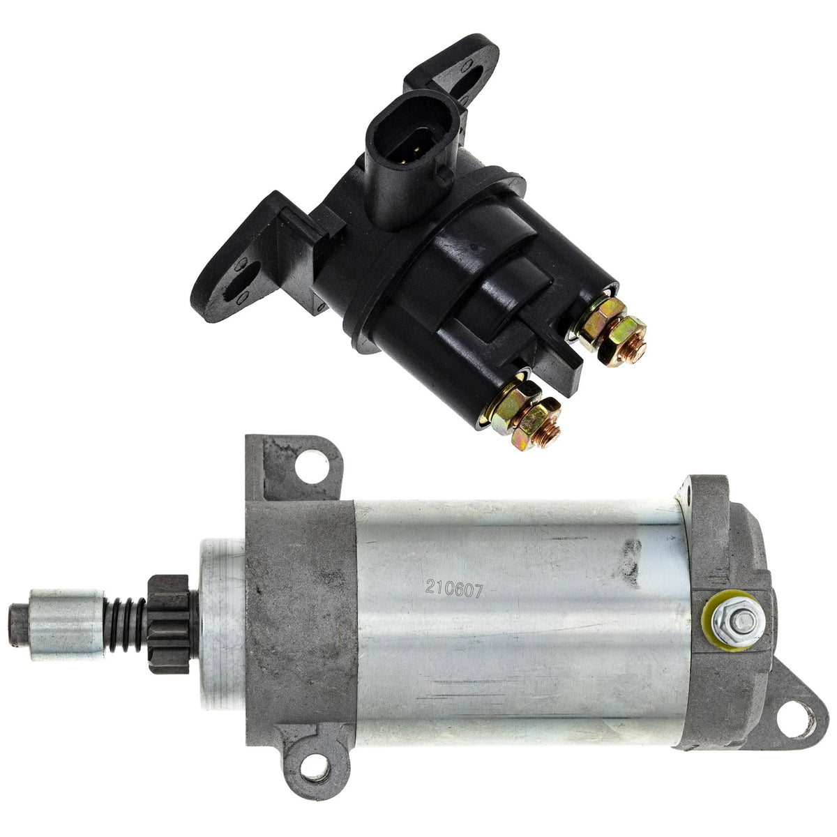 Starter Motor Solenoid Kit for Ski-Doo Grand Touring 500 600 700 (MK1007673, 515176133, 278003012)