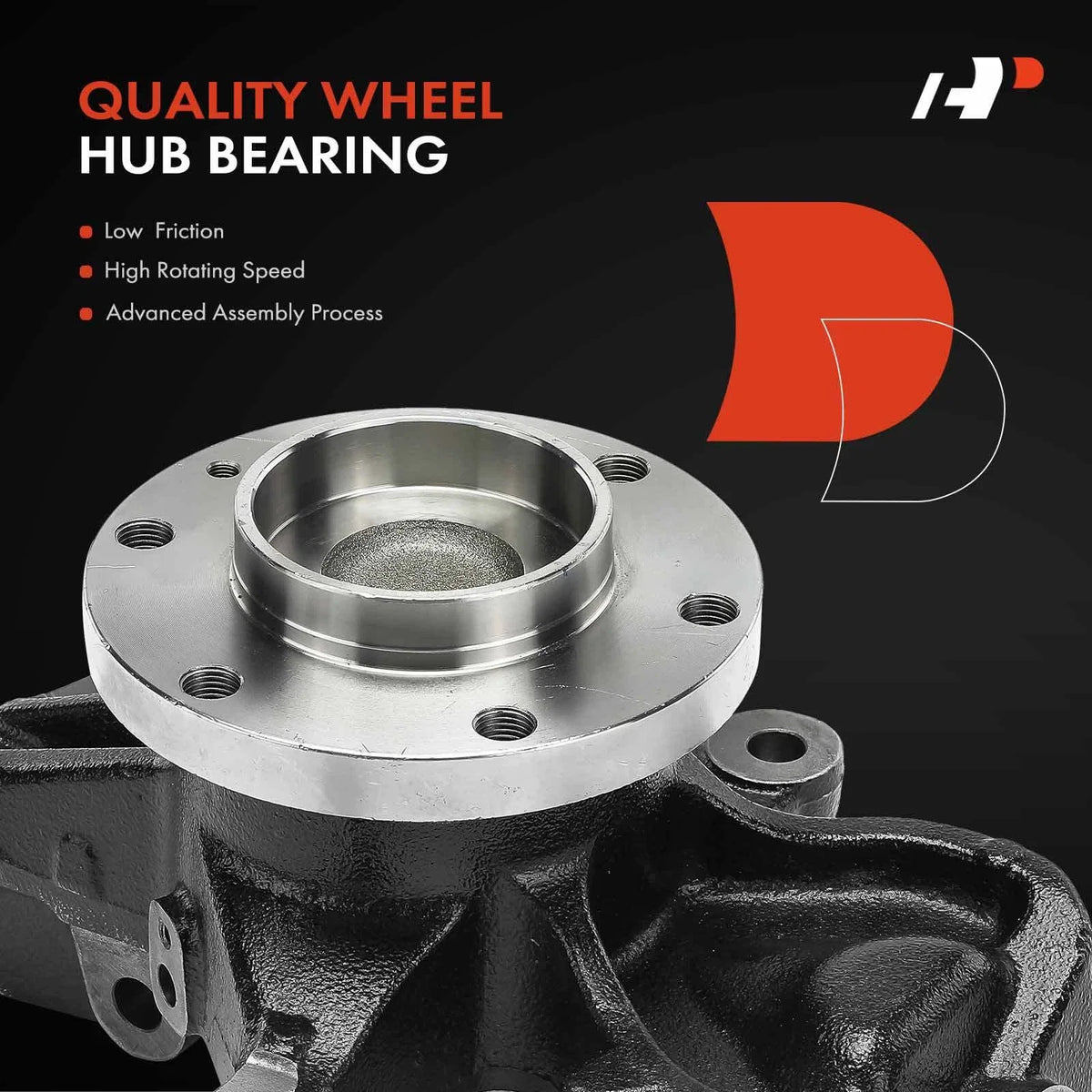 Front Left Steering Knuckle & Hub Bearing for Mercedes-Benz (2010–2018)