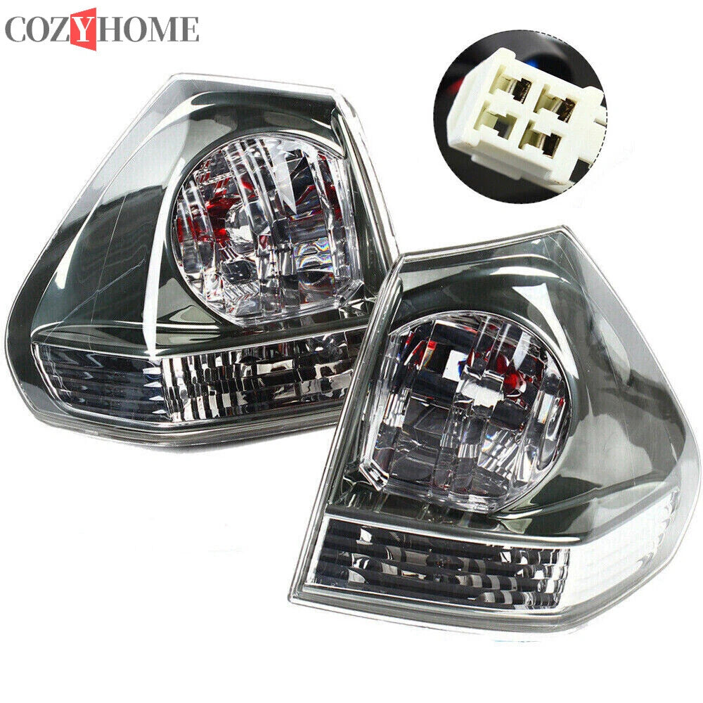 Set of 2 Taillights for Lexus RX330 RX350 (2004–2009) 815500E010, 815600E010