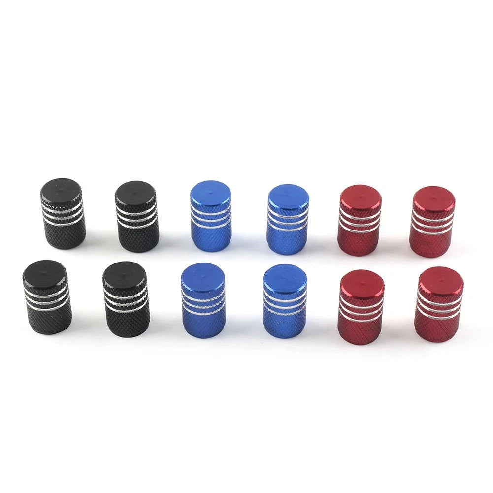 Set of 4 Tire Valve Stems Caps for Universal Vehicles (2010–2023)