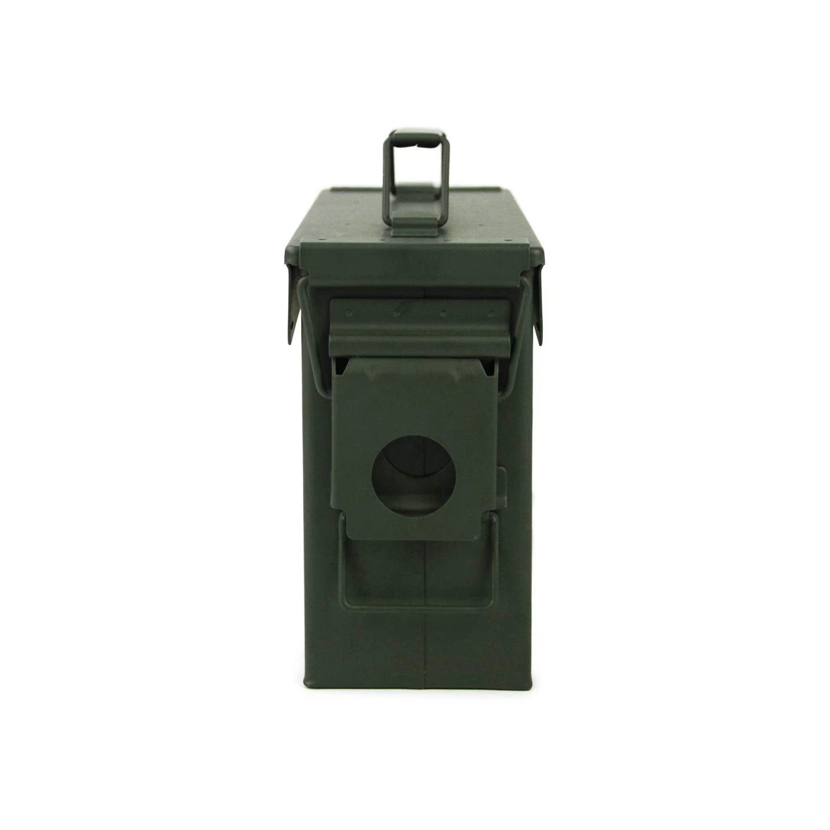 Metal Ammo Can .30 Cal for Lockable Bullet Storage (Olive Green)
