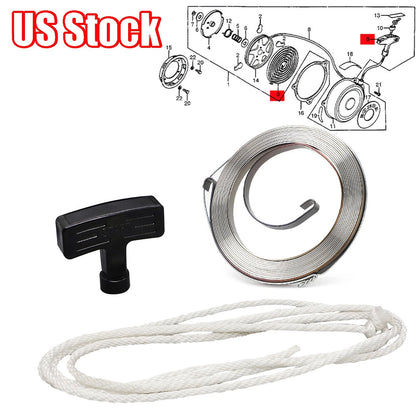 Pull Start Rope Handle Spring for Honda ATC70 ATC70K TRX70 (1986–1987)