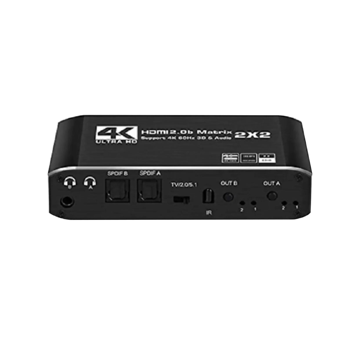 2x 4K HDMI Matrix Switch for Full HD 1080P Video Processor Adapter