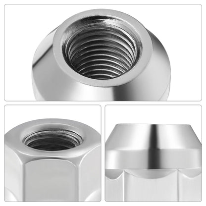 Acorn Wheel Lug Nuts for Chevrolet Malibu & Caprice (20) Chrome 7/16-20 (3/4") (2014–2019)