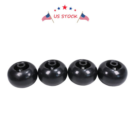 Set of 4 Deck Wheels for Kubota ZD321 ZD326 (2010–2023)