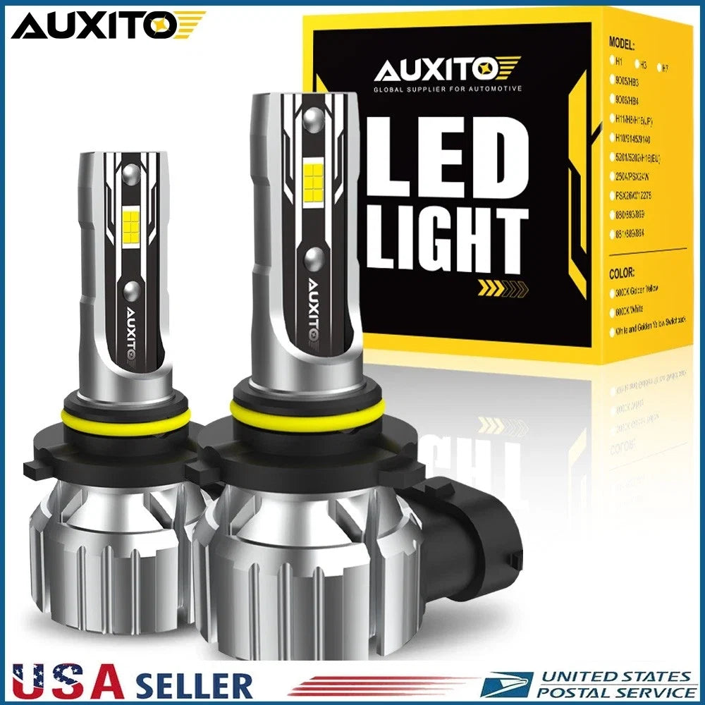 2X 9005 HB3 LED Headlight Bulbs for Toyota RAV4 (2013–2015) 6500K