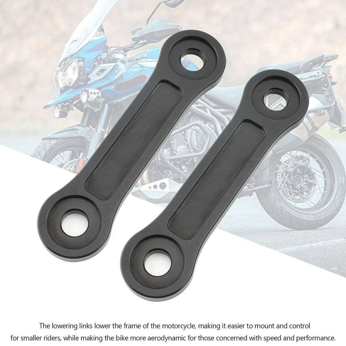 CNC Aluminum Lowering Link Kit 20mm for Tiger 1200 Explorer (All Years)