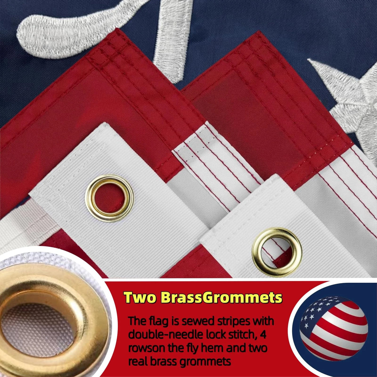 3x5 Betsy Ross USA Flag for (No Specific Years)