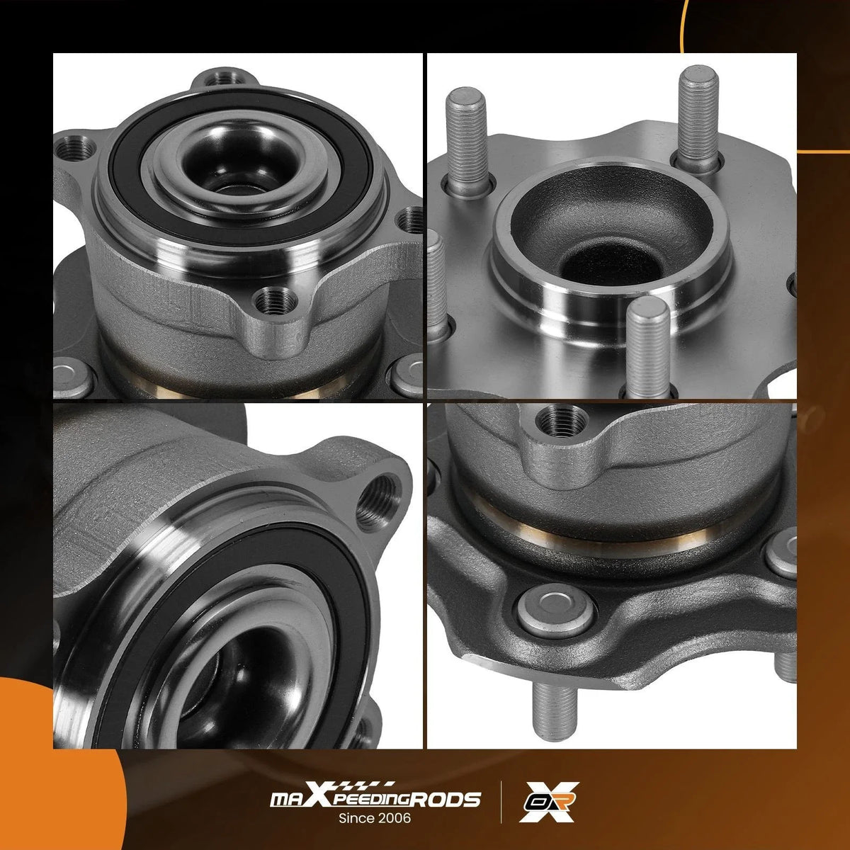 Rear Wheel Bearing Hub for Nissan Maxima 2009-2019 (5-Lug, ABS) (BR930698)