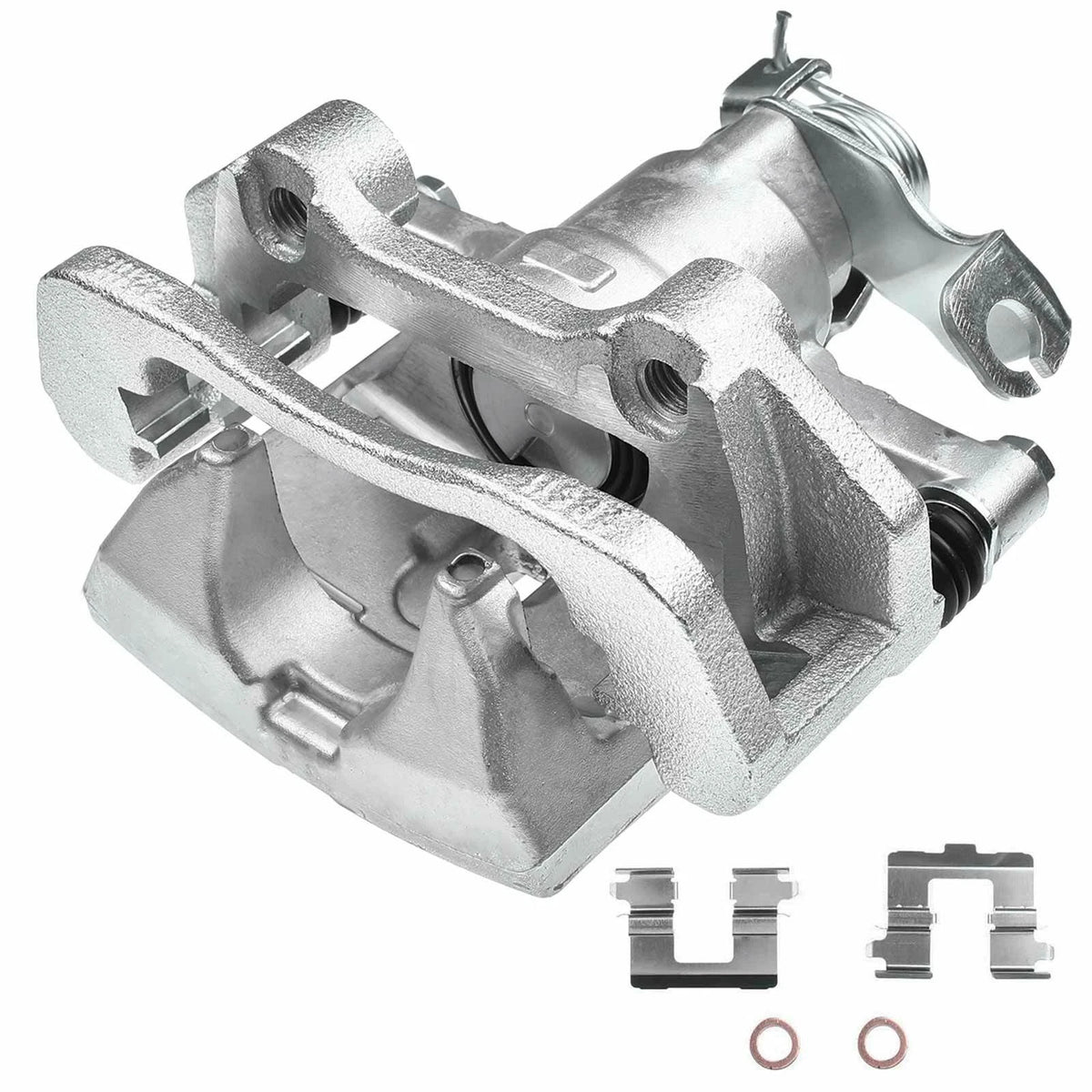 A-Premium Rear Left Disc Brake Caliper with Bracket for Ford Mustang (2015–2020) 141.61574, 14161574