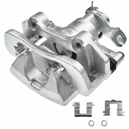A-Premium Rear Left Disc Brake Caliper with Bracket for Ford Mustang (2015–2020) 141.61574, 14161574