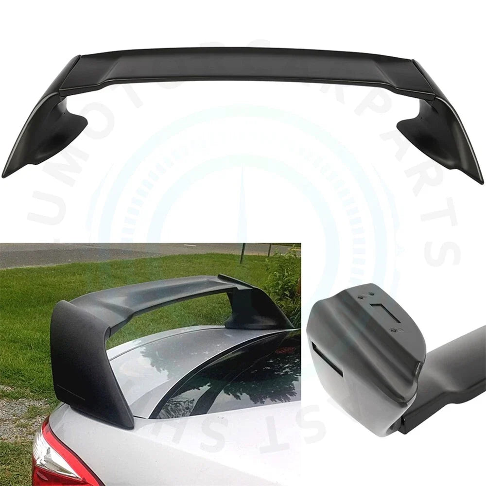 Black Rear Spoiler for Toyota Corolla (2014–2020) Matte ABS