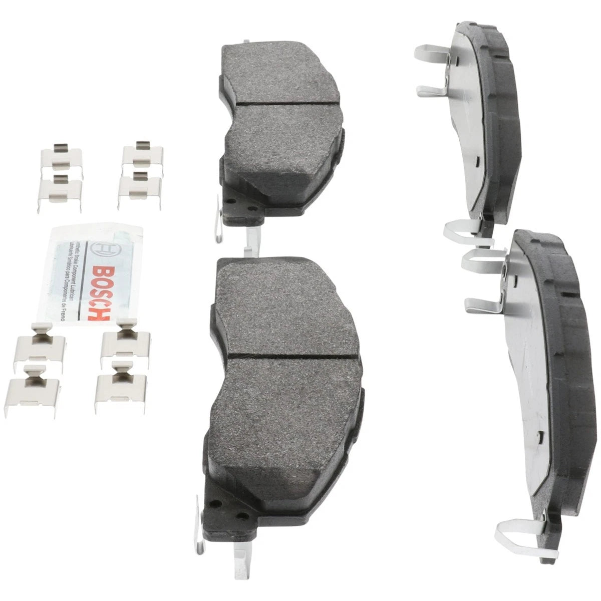 2X BP1399 Brake Pad Set Front for Ram 2500 (2010–2018)