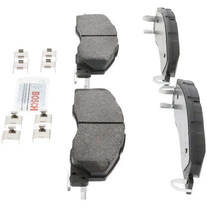 2X BP1399 Brake Pad Set Front for Ram 2500 (2010–2018)