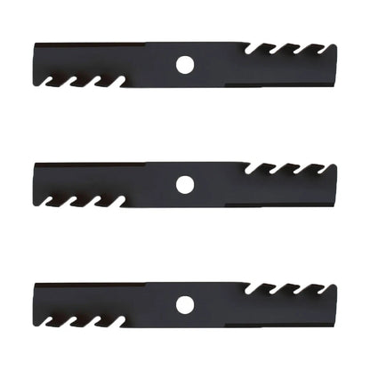 Set of 3 Low Lift Mower Blades for Exmark (Fits 103-6386)