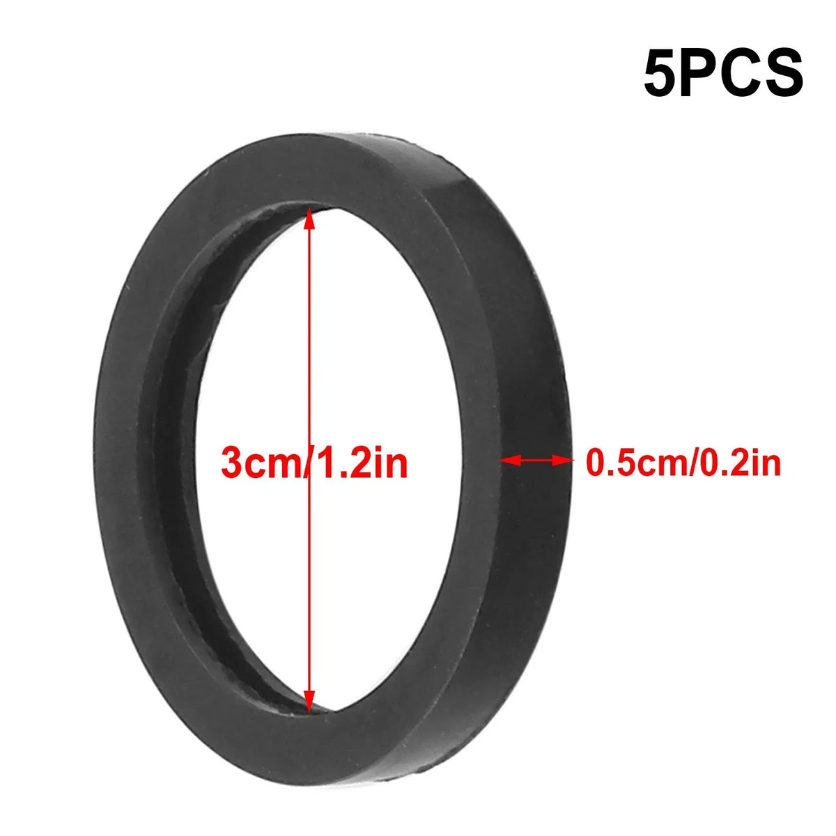 Fuel Tank Cover Sealing Ring for - 3cm Black Rubber