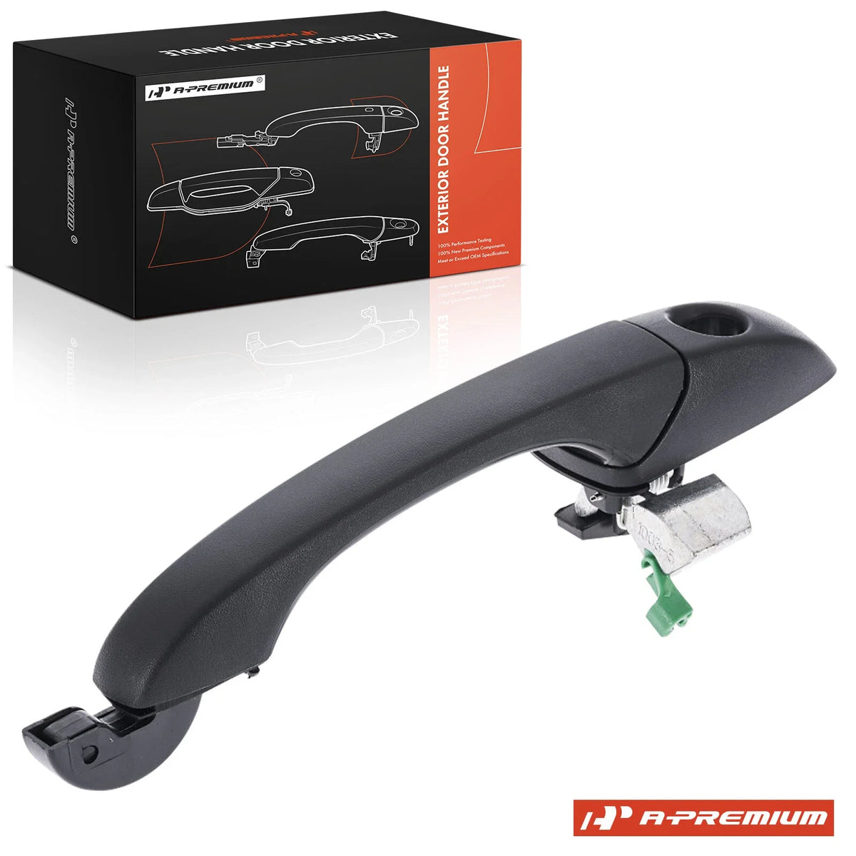 Front Right Exterior Door Handle with Keyhole for Jeep Compass (2007–2017)