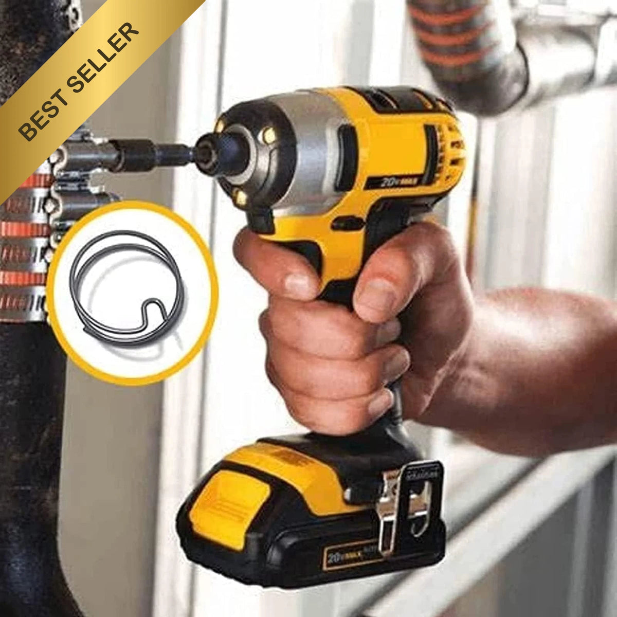 4 Sets Impact Driver Spring Kit w Steel Ball for DCF885B DCF886B