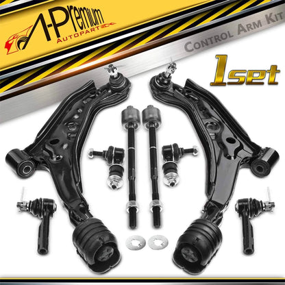 Set of 8 Front Control Arm Ball Joints for Nissan Sentra (1995–1999)