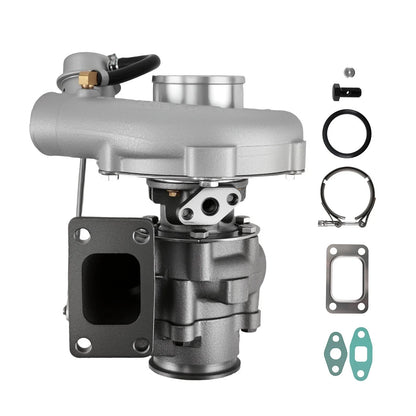 T3 T04E V-Band Billet Turbocharger .5 .63 A/R w/ Internal Wastegate 420HP