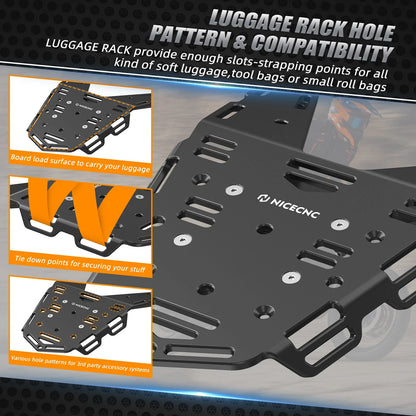 Rear Luggage Rack Carrier Cargo Basket for KTM 690 Enduro R (2008–2018)