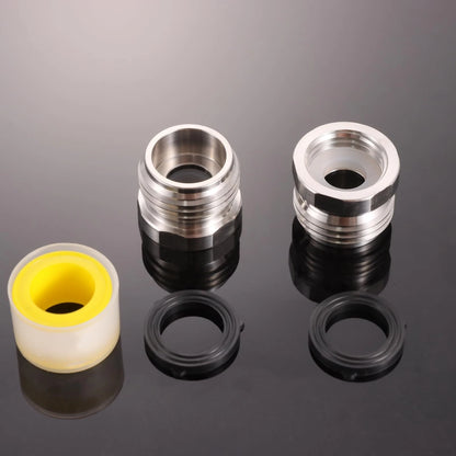 3/4" GHT Male x 1/2" NPT Female Connector (304 Stainless Steel)