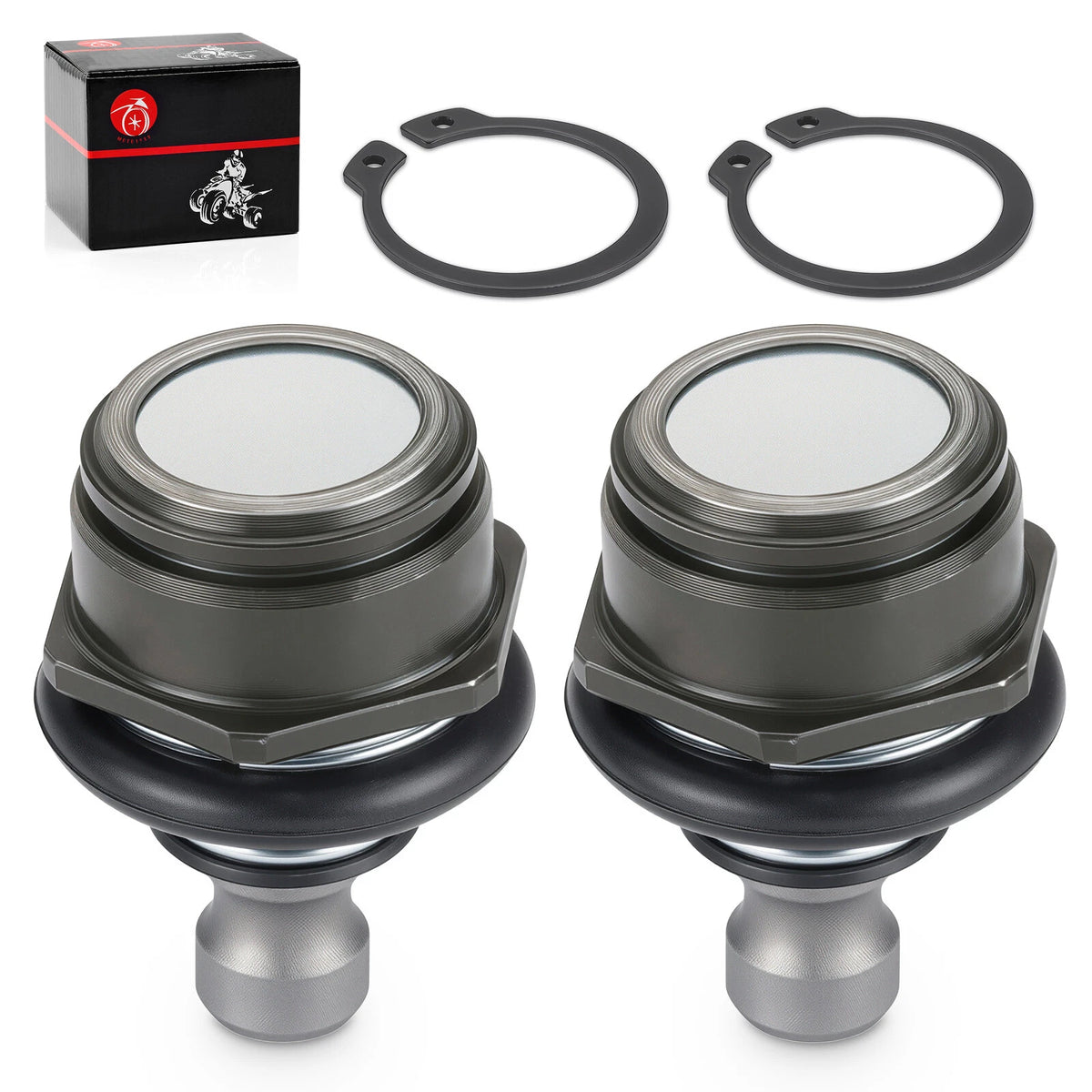 Set of 2 Front Lower A Arm Ball Joints for Kawasaki KVF300 KVF400 (1999–2006) 59266-1115