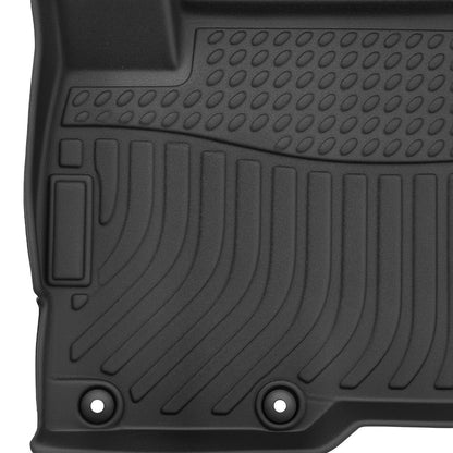 Set of 4 Black Carpet Floor Mats for Mitsubishi Outlander (2014–2021)