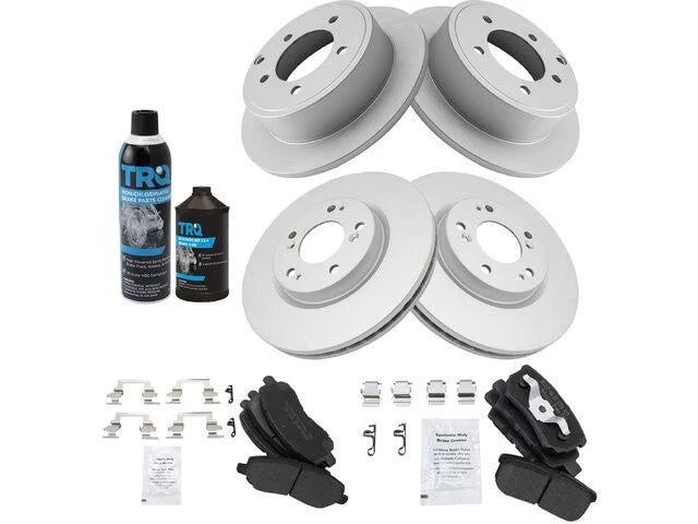 Brake Pad and Rotor Kit for Chrysler 200 (2011–2014) 89158GVJJ