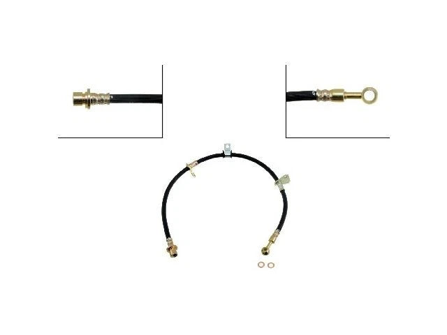Front Left Brake Hose for Acura CL (1997–1999) 33315CWPC