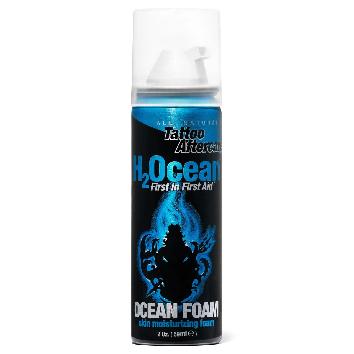 H2Ocean Ocean Foam Tattoo Aftercare for (Water Based, 2 oz)
