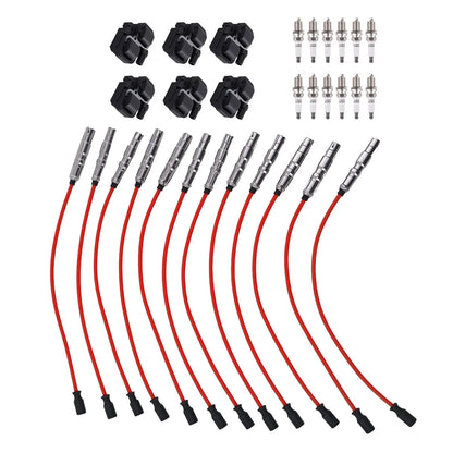 6x Ignition Coil Set for Mercedes-Benz S55 CL55 CLK55 SL55 AMG (2001–2008)