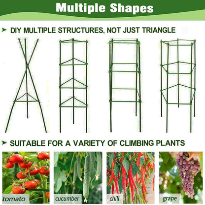 4X Tomato Cage for Garden Plant Support (Up to 48 Inch)