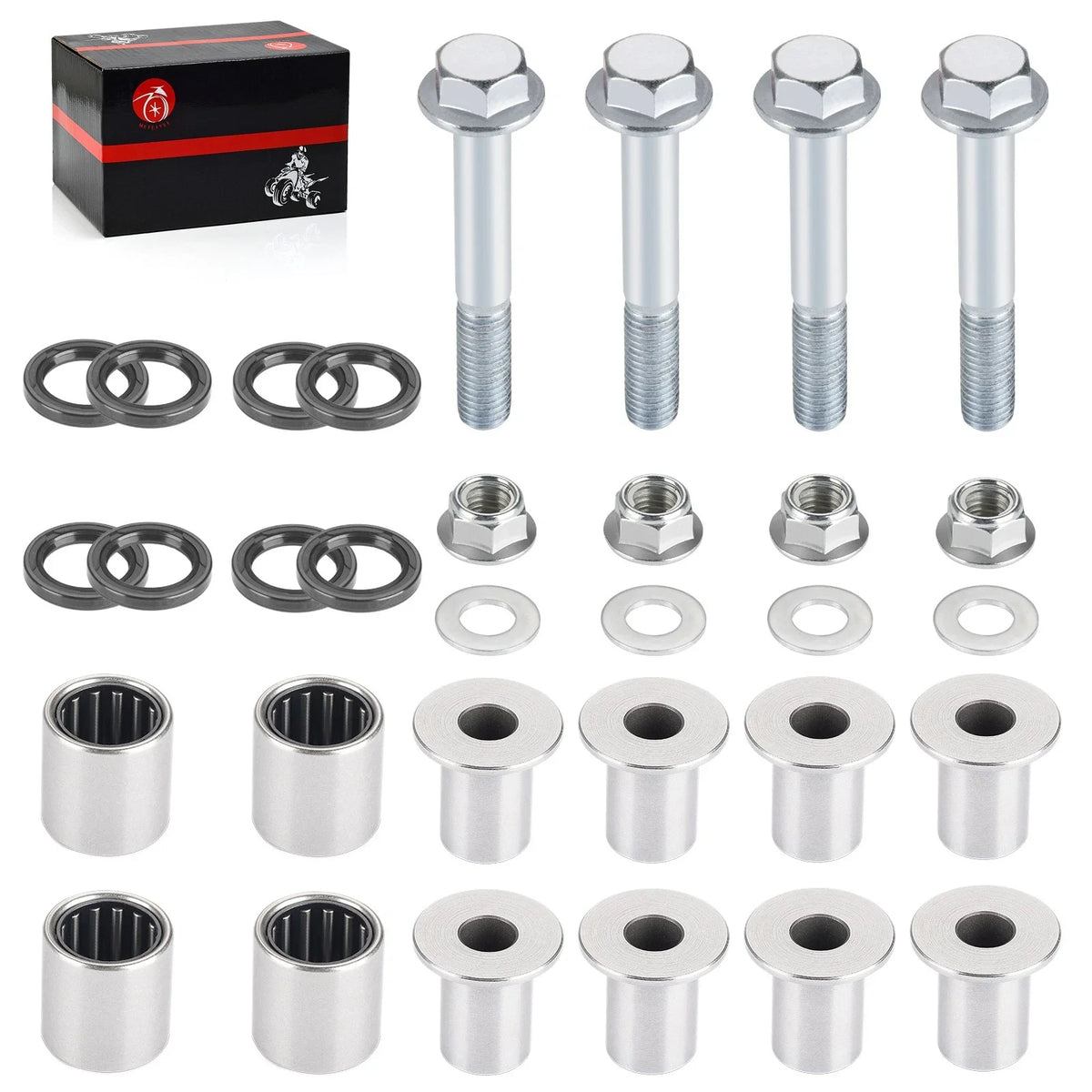 Front A-Arm Bushing Bearing Bolt for Suzuki Quadsport Z 400 2x4 (2003-2008)